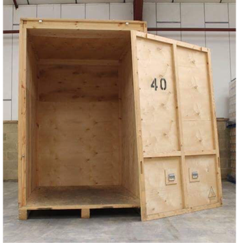 Wooden storage container